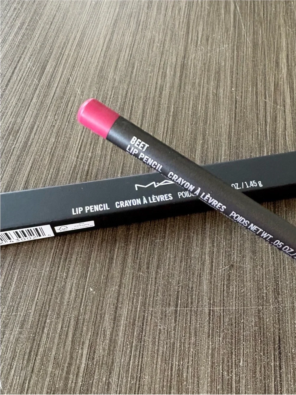 MAC 2pc Lipglass Cushion + Pencil Liner, Tantrum Beet